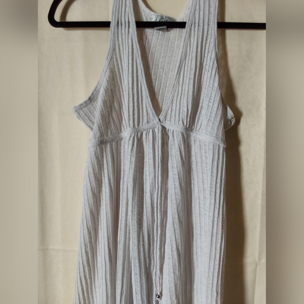 J Valdi Swimwear, Women's Ivory J VALDI Swimsuit Cover Up, Size Medium